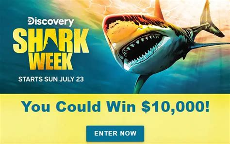 valpak shark week sweepstakes|Valpak Shark Week Sweepstakes: Win $10000 Cash!.